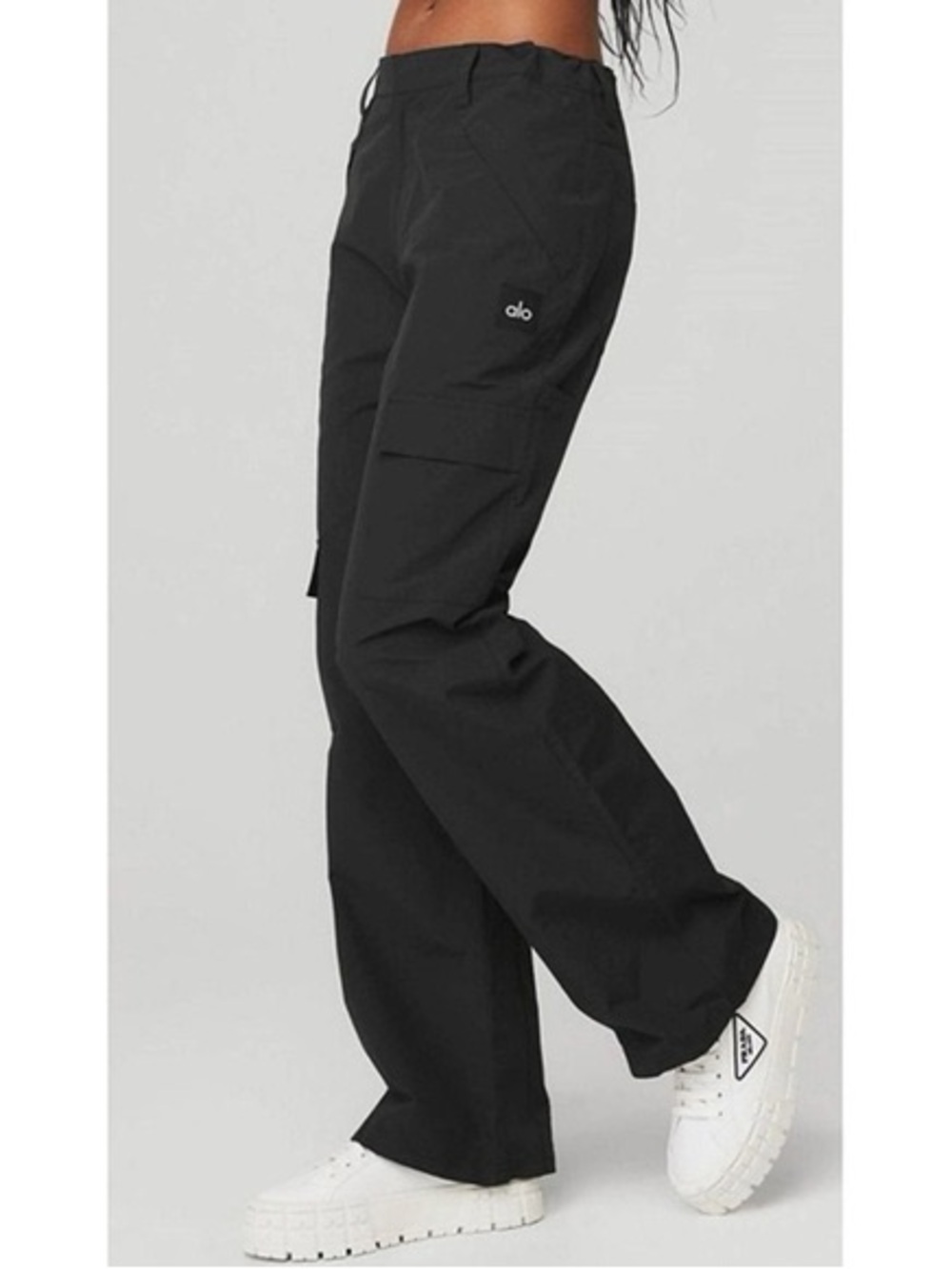 Alo Black Cargo Pants